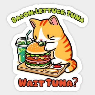 BLT cat meow Sticker